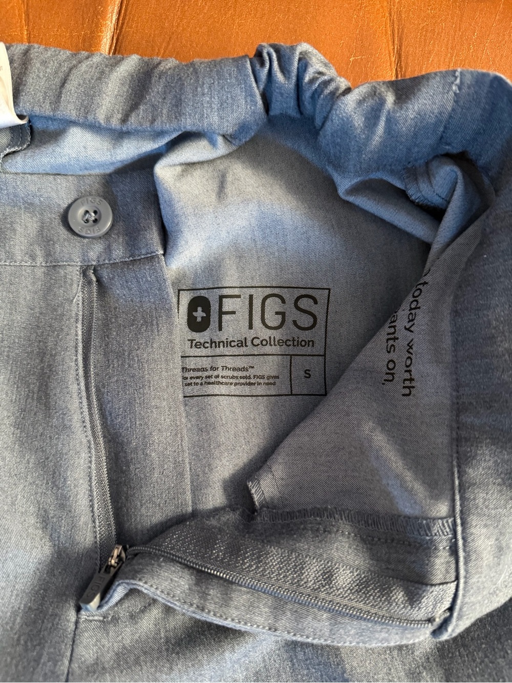 FIGS Slate Blue Technical Scrub Pants